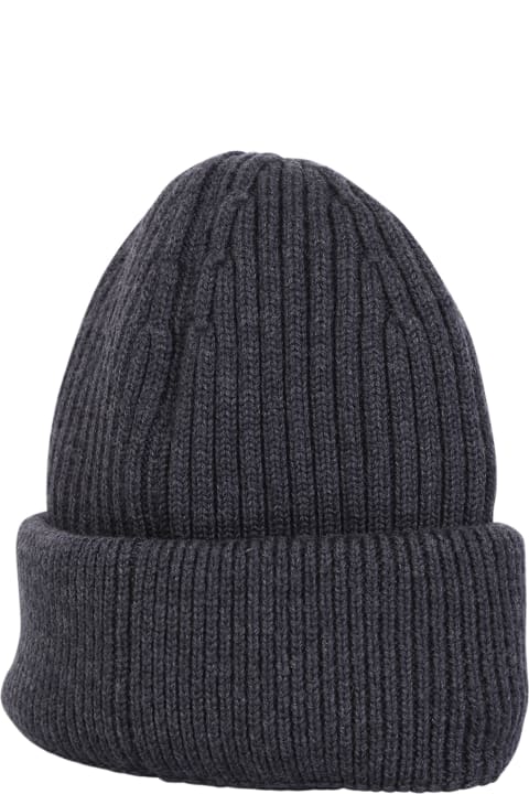 メンズ 帽子 Moncler Grenoble Striped Detail Hat
