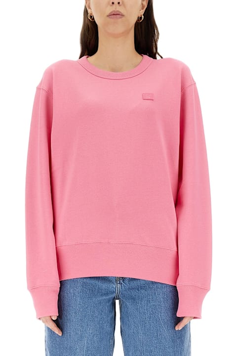 سترات صوف وبدل رياضية لـ القسم الرجالي Acne Studios Face Sweatshirt