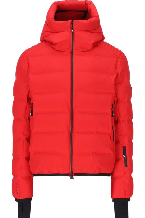 Moncler Grenoble Coats & Jackets for Men Moncler Grenoble Red Lagorai Short Down Jacket