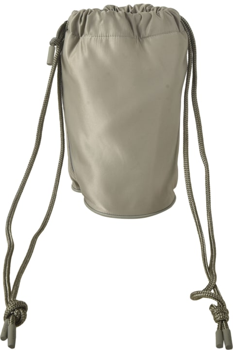 Sacai Backpacks for Women Sacai Drawstring Top Bucket Bag