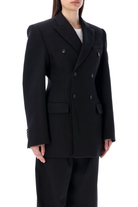 Double Breasted Contour Blazer