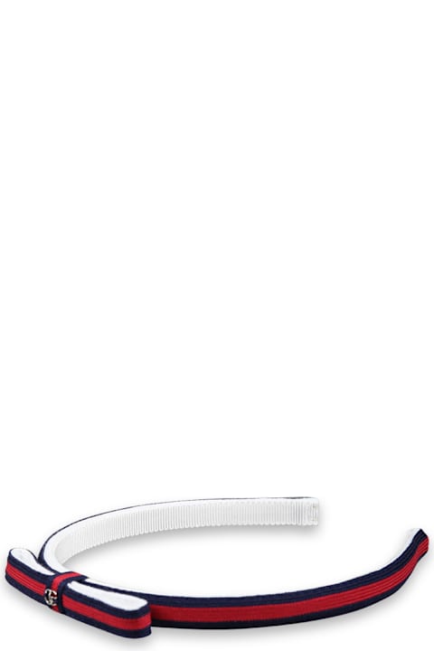 Gucci Accessories & Gifts for Girls Gucci Multicolor Headband For Girl With Web Detail