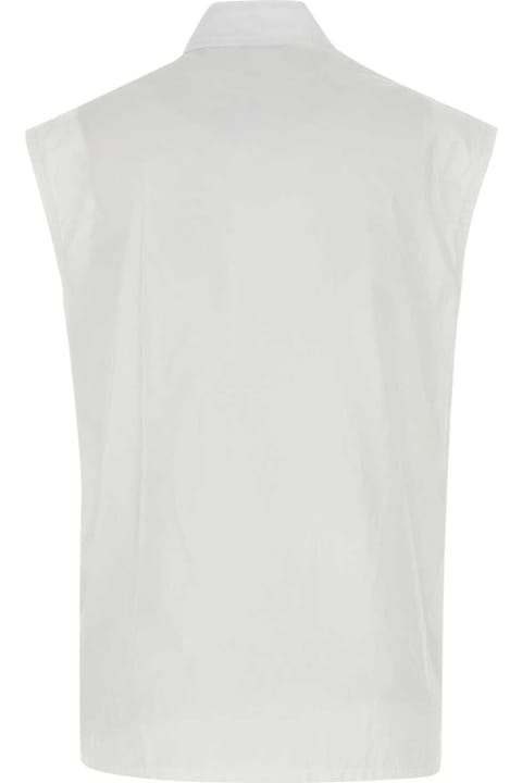 Homeware Burberry White Cotton Vest