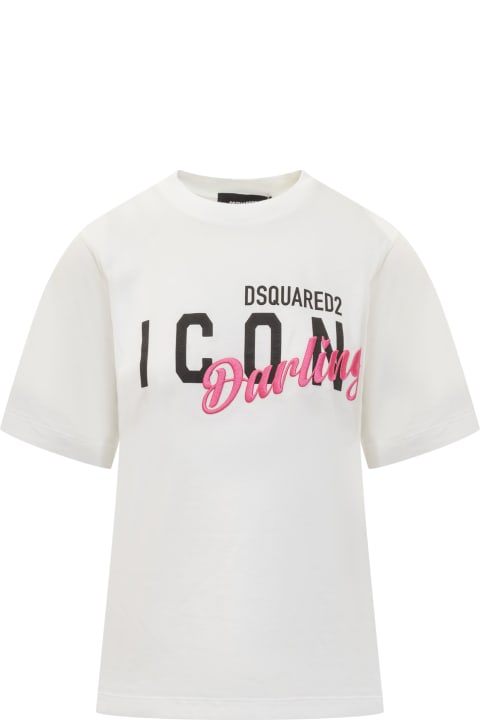 Dsquared2 Topwear for Women Dsquared2 T-shirt With Logo