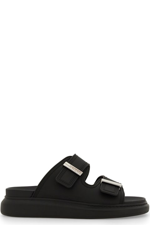 Alexander McQueen Flat Shoes for Women Alexander McQueen Oversize Hybrid Sandal