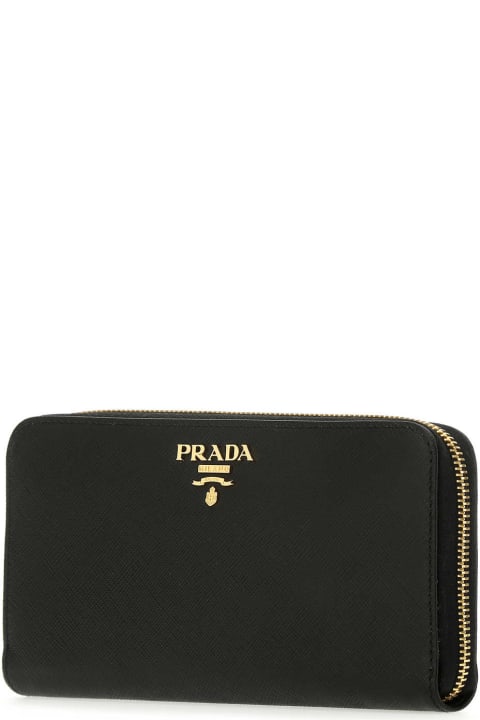 Fashion for Women Prada Black Leather Wallet