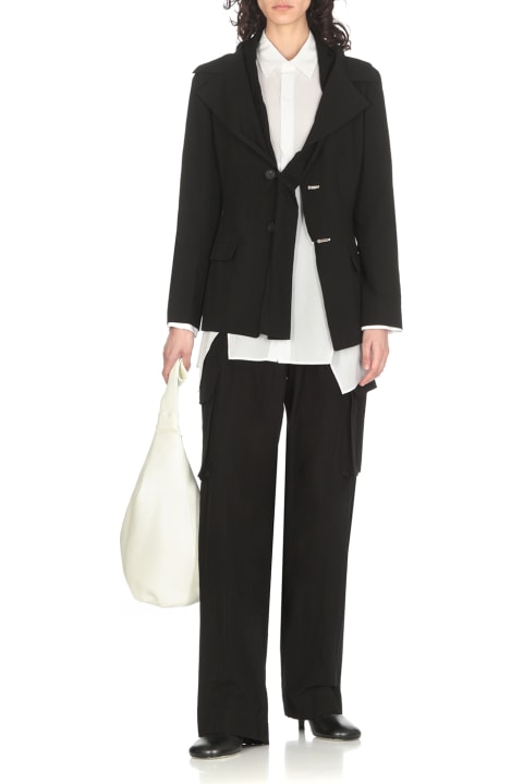Yohji Yamamoto Coats & Jackets for Women Yohji Yamamoto Cotton Blazer