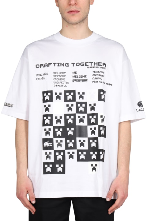T-shirt Lacoste Live X Minecraft