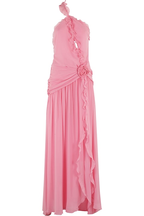 Homeware Blumarine Pink Silk Dress