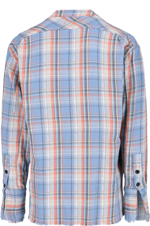 メンズ Greg Laurenのシャツ Greg Lauren 'check' Shirt