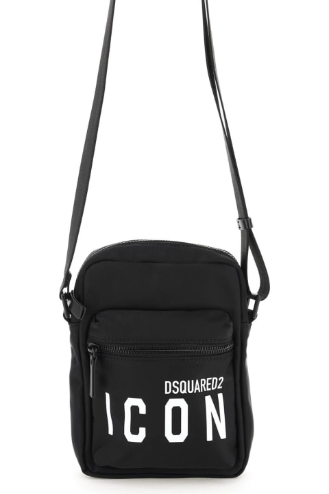 Dsquared2 Shoulder Bags for Men Dsquared2 Be Icon Crossbody Bag