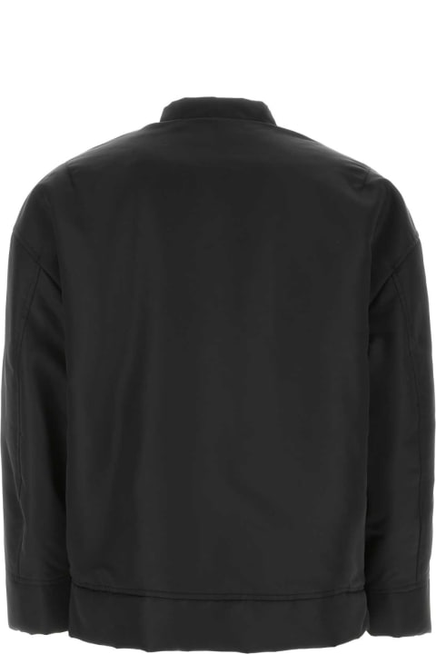 Sale for Men Valentino Garavani Black Nylon Jacket