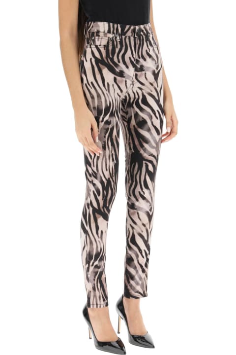 Zebra Cotton Pants