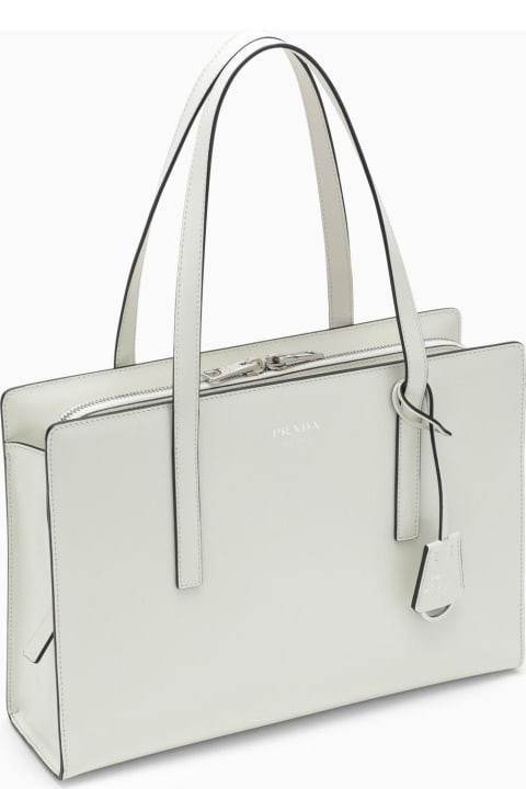 Fashion for Women Prada Re-edition 1995 Medium Bag In White Brushed Leather
