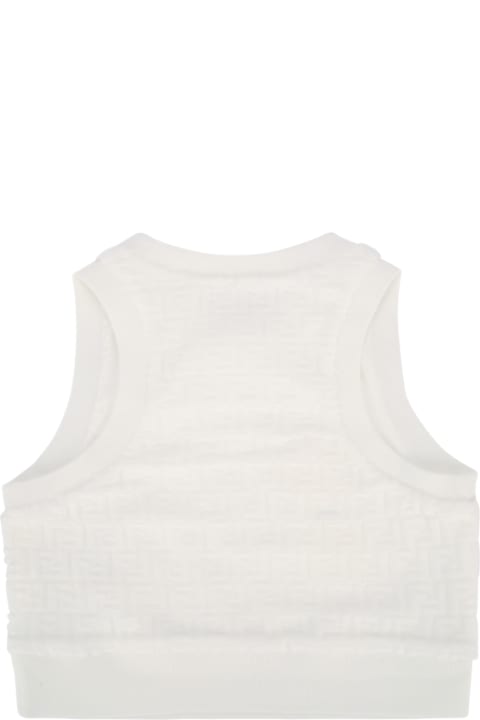 Fashion for Kids Fendi Top Spugna Ff