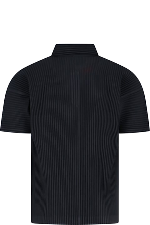 Homme Plissé Issey Miyake for Men Homme Plissé Issey Miyake Pleated Polo Shirt