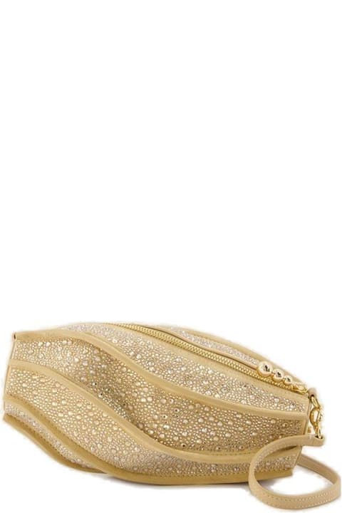 Cult Gaia Totes for Women Cult Gaia Myrna Embellished Clutch Bag