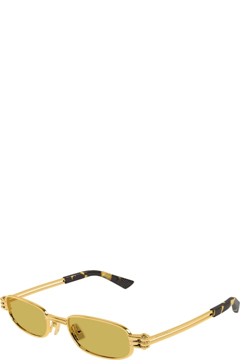 Bottega Veneta Eyewear for Kids Bottega Veneta Eyewear Bv1381s-002 - Gold Sunglasses