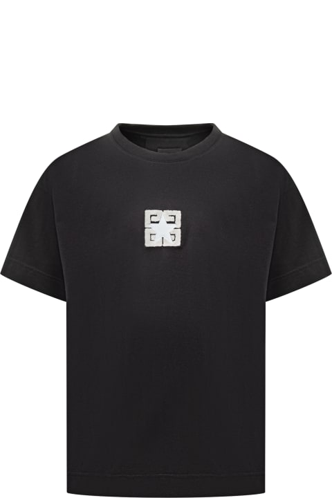 Topwear for Men Givenchy 4g Star Boxy Crewneck T-shirt