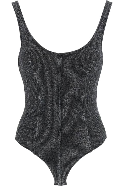 AGOLDE Underwear & Nightwear for Women AGOLDE 'elna' Rib Knit Tank Bodysuit
