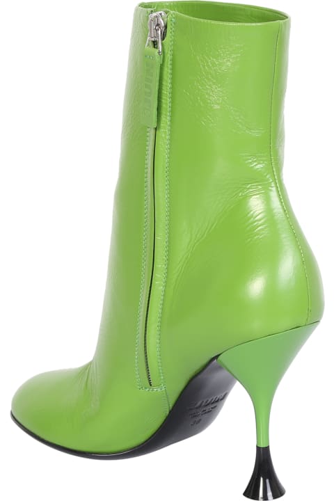 3JUIN Shoes for Women 3JUIN Green Lidia Ankle Boots