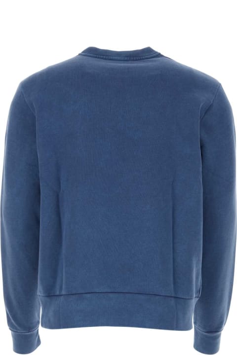 Fashion for Men Polo Ralph Lauren Air Force Blue Cotton Sweatshirt