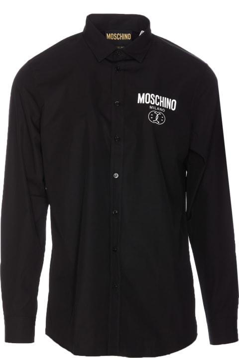 Moschino for Men Moschino Double Question Logo Shirt