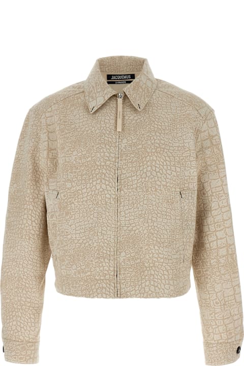 Jacquemus Coats & Jackets for Men Jacquemus 'la Veste De-nimes Canevas' Jacket