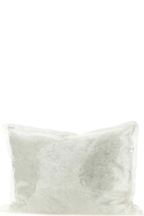 J.W. Anderson for Women J.W. Anderson White Tpu Large Cushion Clutch