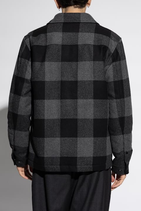 Woolrich Shirts for Men Woolrich Woolrich Insulated Shirt With Check Pattern