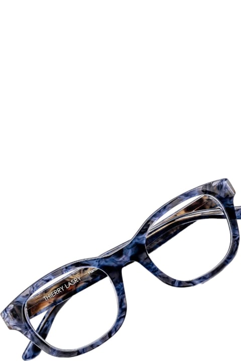 ウィメンズ Thierry Lasryのアイウェア Thierry Lasry Chaoty - Blue Havana Glasses