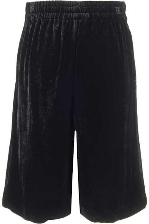 Chloé Pants & Shorts for Women Chloé Velvet Culottes