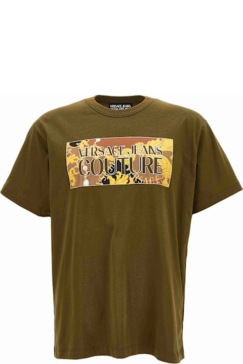 Homeware Versace Jeans Couture Versace Jeans Couture Logo-print Cotton T-shirt
