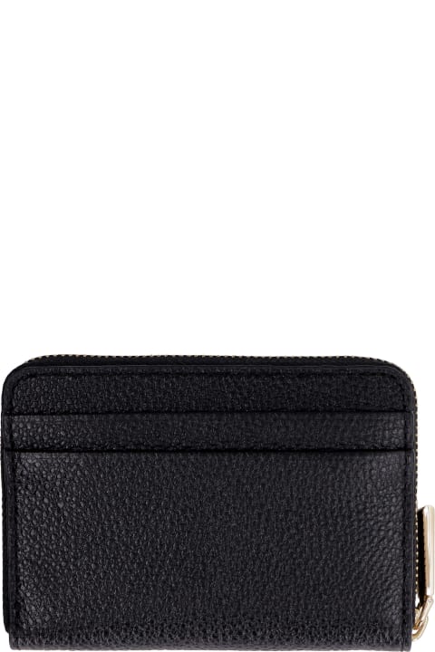 Michael Kors Jet Set Charm Black Leather Zip Wallet 34S1GT9Z1L-001 -  Women's accessories - Accessories