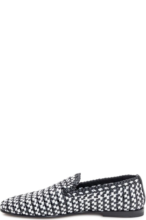 Dolce & Gabbana for Men Dolce & Gabbana Woven Slip-on Loafers