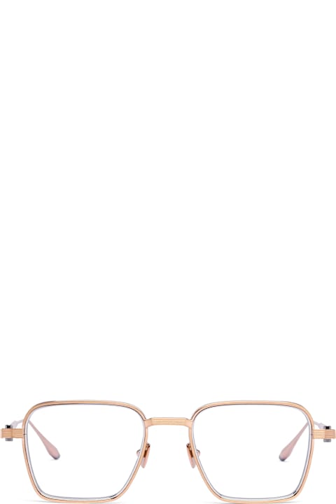 Akoni لـ Kids Akoni Giano - Brushed 12k Gold / Silver Rx Glasses