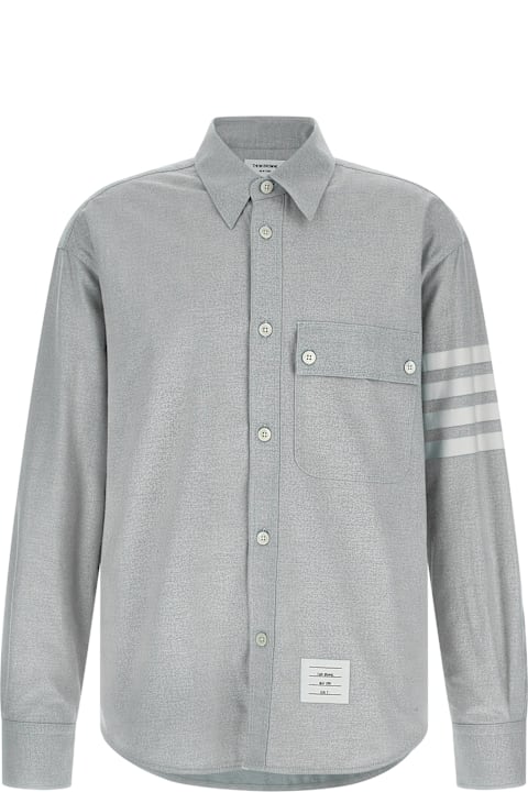 Homeware Thom Browne '4bar' Flannel Shirt