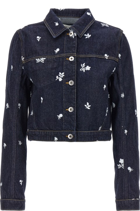 ウィメンズ Lanvinのコート＆ジャケット Lanvin Floral Embroidery Jacket