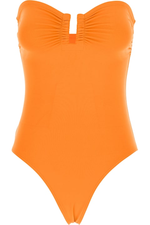 Eres Clothing for Women Eres 'cassiopee' Orange One-piece Swimsuit With Back Neckline In Tech Fabric Woman