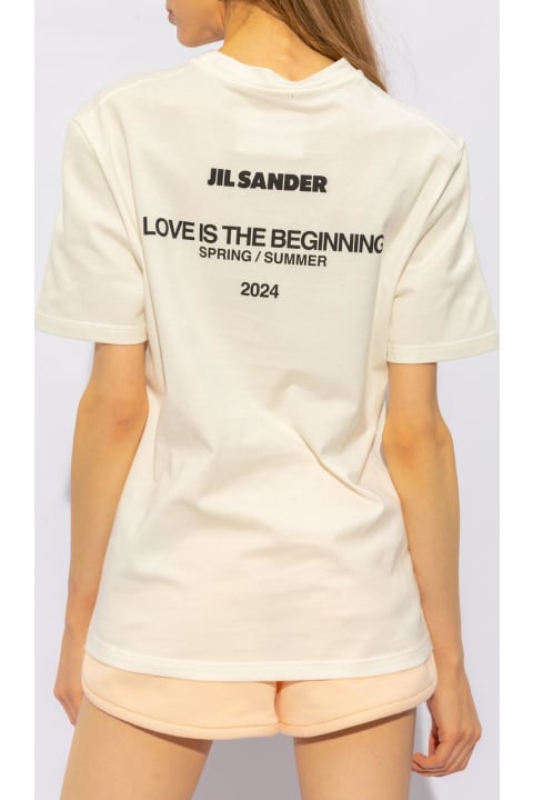 ウィメンズ新着アイテム Jil Sander Jil Sander Printed T-shirt