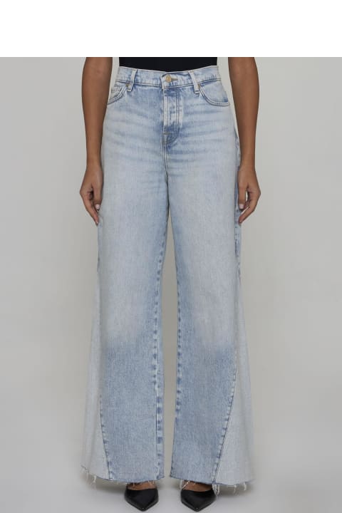 Fashion for Women 7 For All Mankind Zoey Mid Summer With Panel Jeans