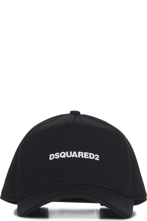 Fashion for Men Dsquared2 Dsquared2 D2 Baseball Black Baseball Cap