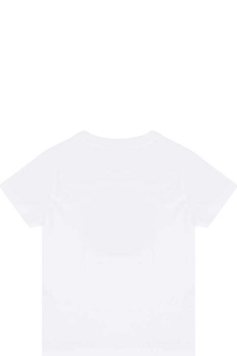 Balmain Kids Balmain Cotton T-shirt With Logo
