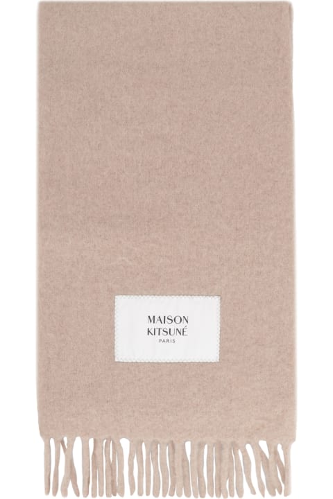 Scarves & Wraps for Women Maison Kitsuné Alpaca-wool Scarf