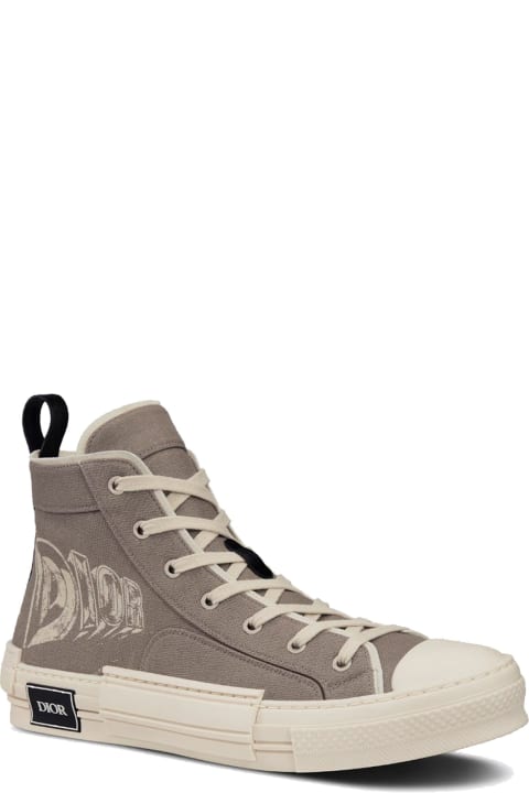 Dior Sneakers for Men Dior Canvas Logo Sneakers