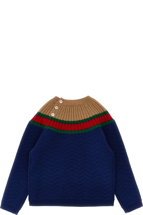 Gucci for Baby Boys Gucci Nastro Web Sweater