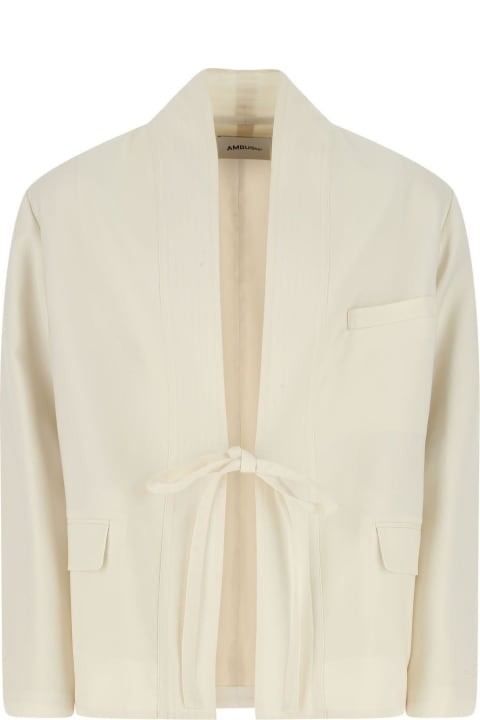 AMBUSH Coats & Jackets for Men AMBUSH White Wool Blazer