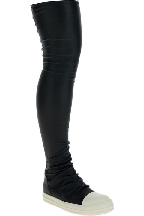Rick Owens Sneakers for Women Rick Owens Knee-high Stocking Sneakers