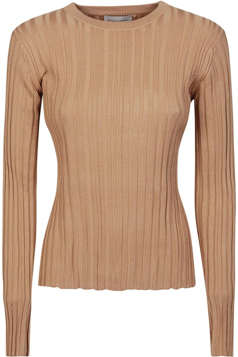 Loulou Studio Sweaters for Women Loulou Studio Evie Long Sleeve Ribbed Top