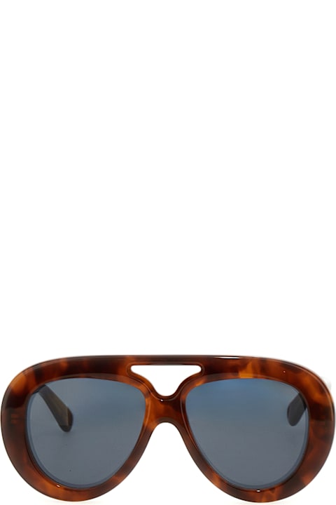 ウィメンズ アイウェア Loewe 'spoiler Aviator' Sunglasses